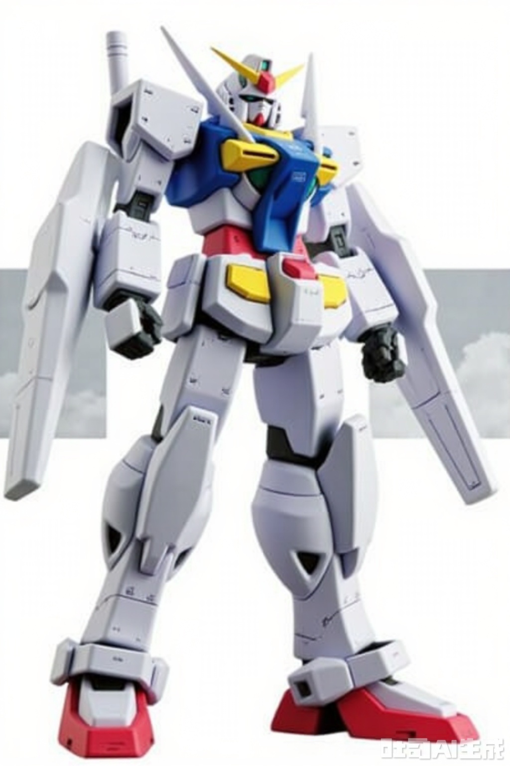 masterpiece, best quality,solo,((white background:1.2)),simple background,
looking at viewer,full_armor,superrobet,Gundam,machinery,no_humans,glowing,robot,mecha,science_fiction,strong contrast,mechanical buddy universe,GN_000_0_GUNDAM