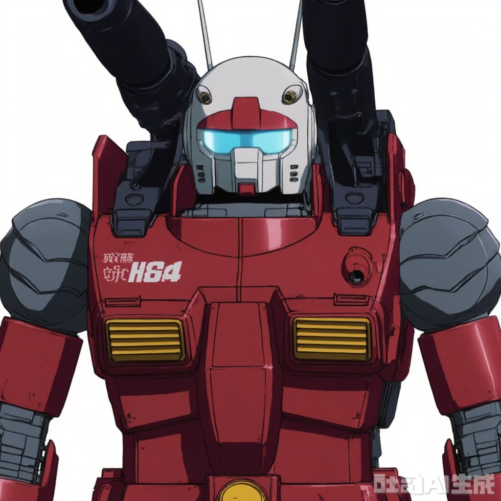masterpiece, best quality,solo,((white background:1.2)),simple background,
looking at viewer,full_armor,superrobet,Gundam,machinery,no_humans,glowing,robot,mecha,science_fiction,strong contrast,mechanical buddy universe,RX_77(GTO_VER)