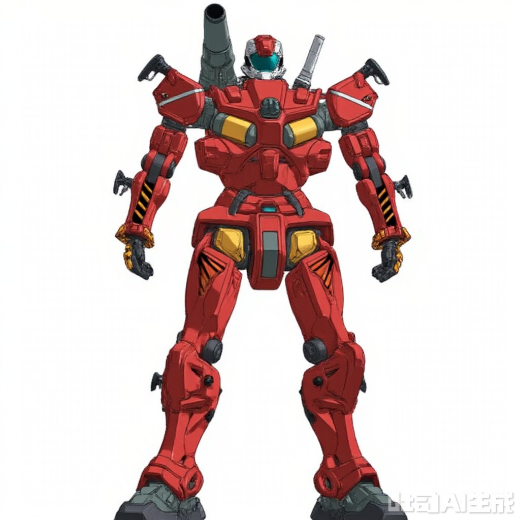 masterpiece, best quality,solo,((white background:1.2)),simple background,
looking at viewer,full_armor,superrobet,Gundam,machinery,no_humans,glowing,robot,mecha,science_fiction,strong contrast,mechanical buddy universe,RGM_79(GQUUUUUUX_VER)