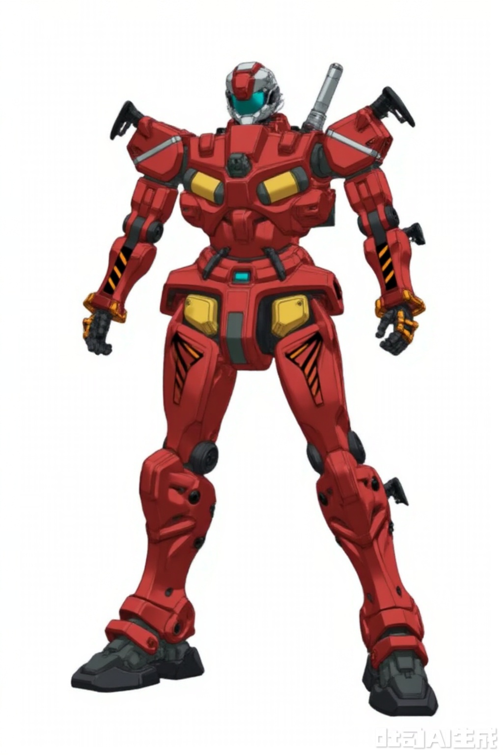 masterpiece, best quality,solo,((white background:1.2)),simple background,
looking at viewer,full_armor,superrobet,Gundam,machinery,no_humans,glowing,robot,mecha,science_fiction,strong contrast,mechanical buddy universe,RGM_79(GQUUUUUUX_VER)