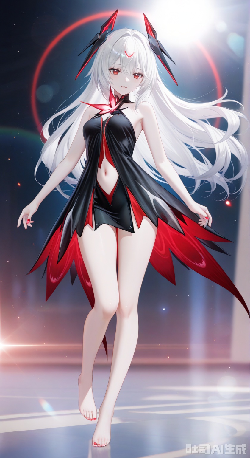 khaos,  1girl,  long hair on Tensor.Art