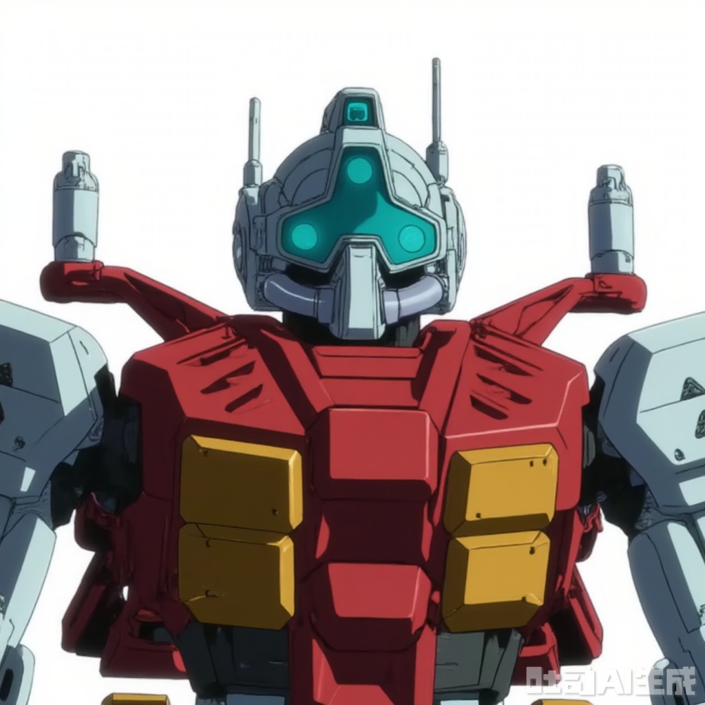 masterpiece, best quality,solo,((white background:1.2)),simple background,
looking at viewer,gMS-01(GQUUUUUUX_VER),full_armor,superrobet,Gundam,machinery,no_humans,glowing,robot,mecha,science_fiction,strong contrast,mechanical buddy universe