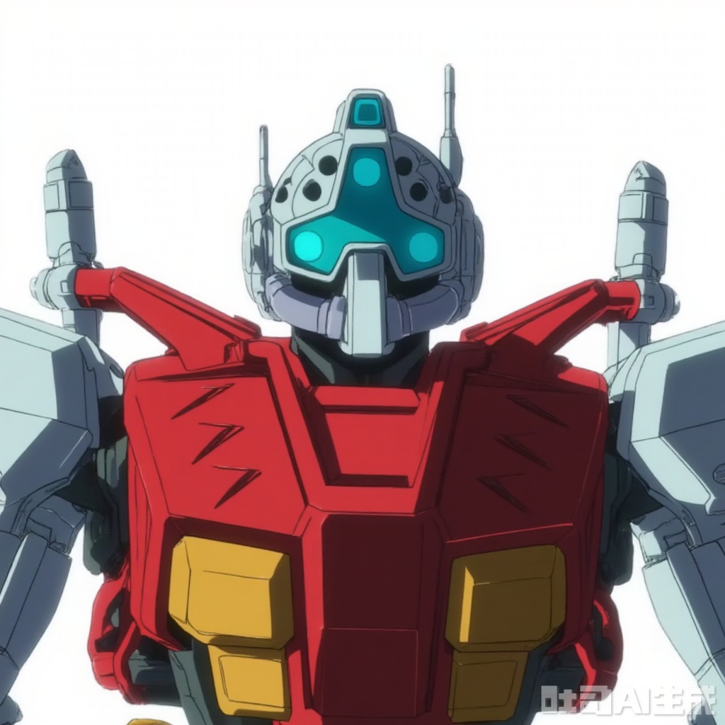 masterpiece, best quality,solo,((white background:1.2)),simple background,
looking at viewer,gMS-01(GQUUUUUUX_VER),full_armor,superrobet,Gundam,machinery,no_humans,glowing,robot,mecha,science_fiction,strong contrast,mechanical buddy universe