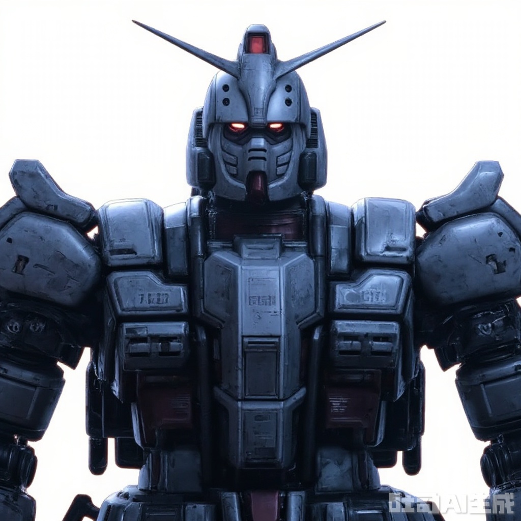 masterpiece, best quality,solo,((white background:1.2)),simple background,
looking at viewer,,full_armor,superrobet,Gundam,machinery,no_humans,glowing,robot,mecha,science_fiction,strong contrast,mechanical buddy universe,RX_78_EX