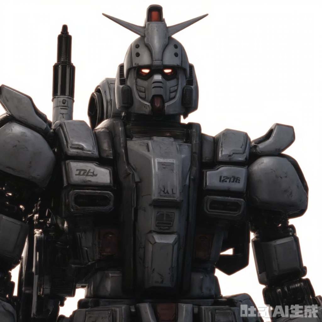 masterpiece, best quality,solo,((white background:1.2)),simple background,
looking at viewer,,full_armor,superrobet,Gundam,machinery,no_humans,glowing,robot,mecha,science_fiction,strong contrast,mechanical buddy universe,RX_78_EX
