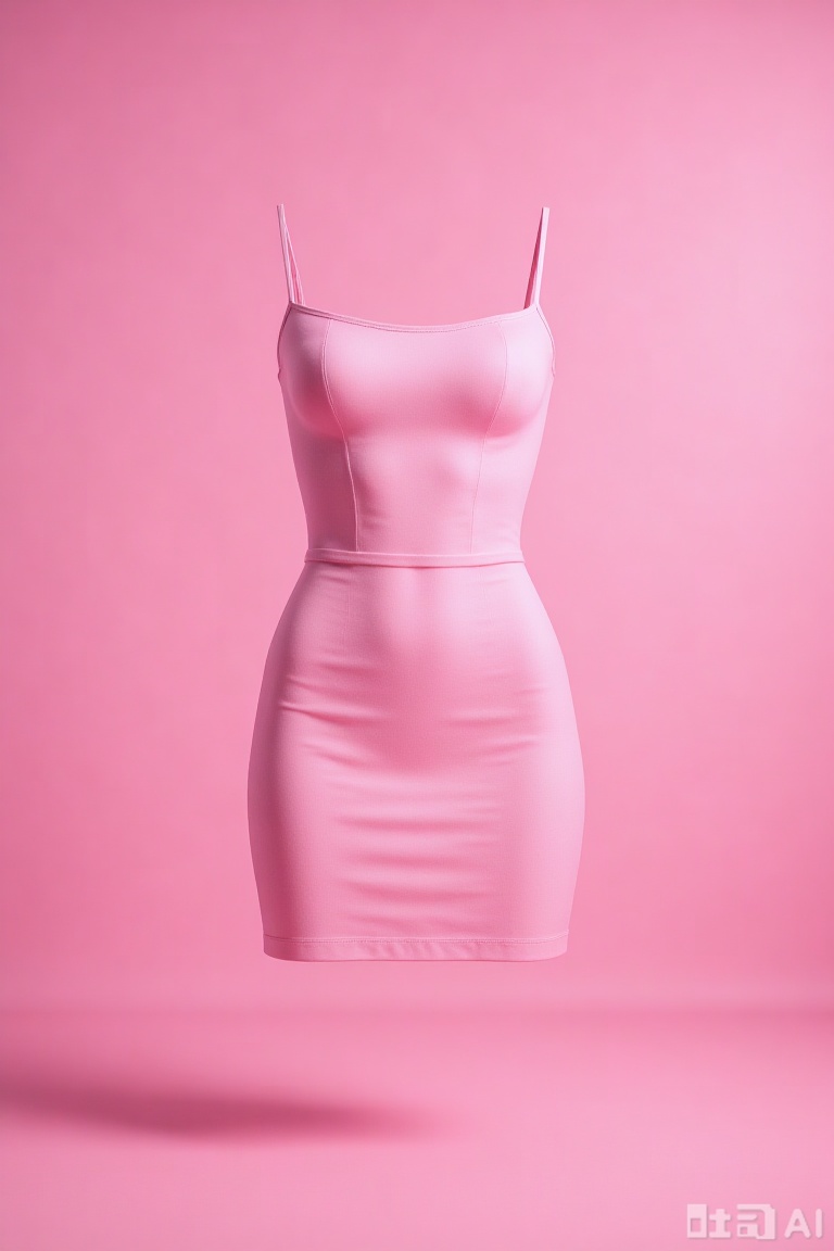 Clothing display, professional clothing, pink