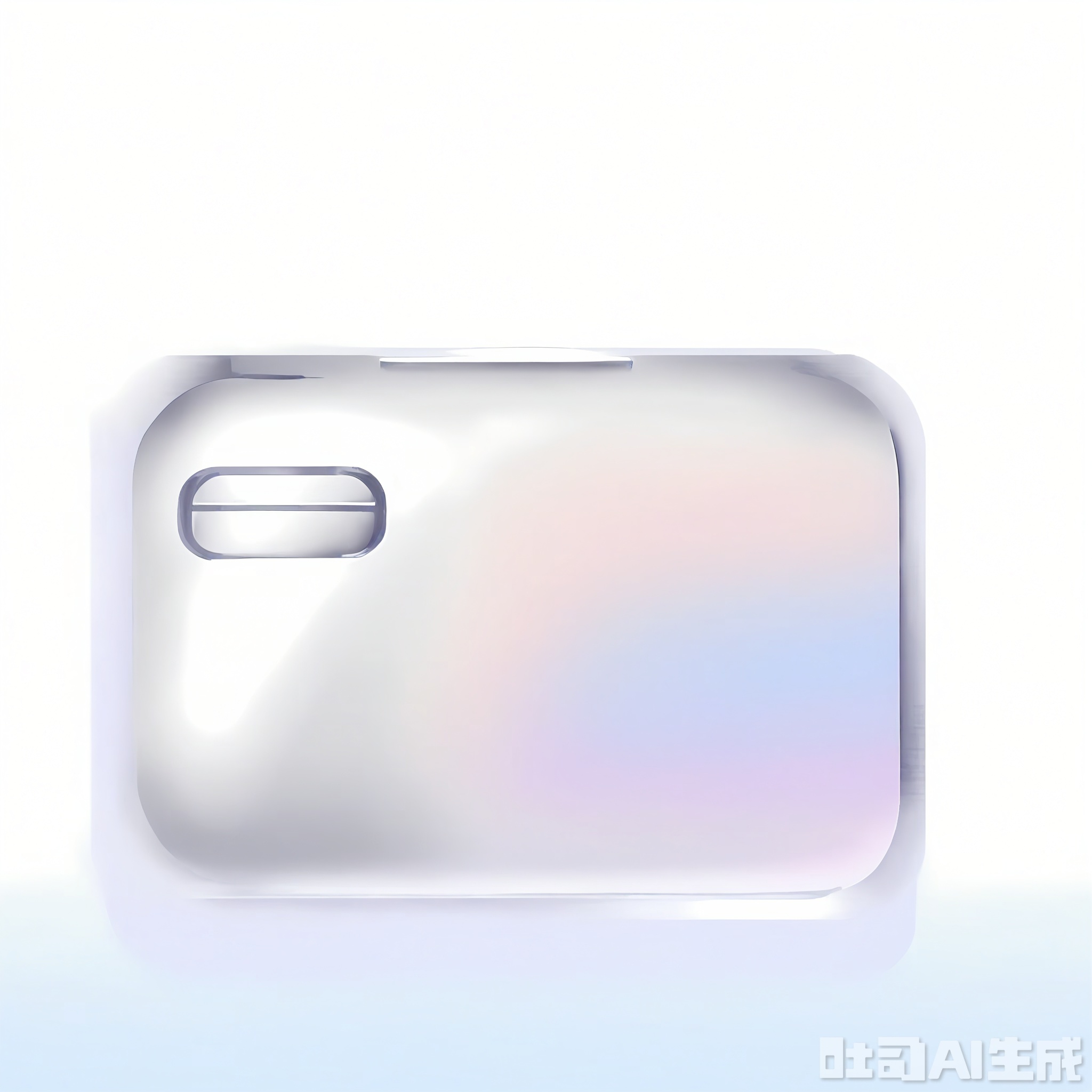 3DMS, A digital illustration of a stylized wallet, rendered in a soft, pastel color palette. The exterior of the wallet is primarily baby blue with a smooth gradient effect, giving it a sleek and modern look. The edges of the wallet are slightly rounded, adding a touch of softness to the design. A small, metallic silver clasp is featured on the front, providing a functional and stylish detail. The background is a clean, white gradient, highlighting the wallet’s minimalist design. The overall style is minimalist and chic, with a focus on clean lines and harmonious colors.


