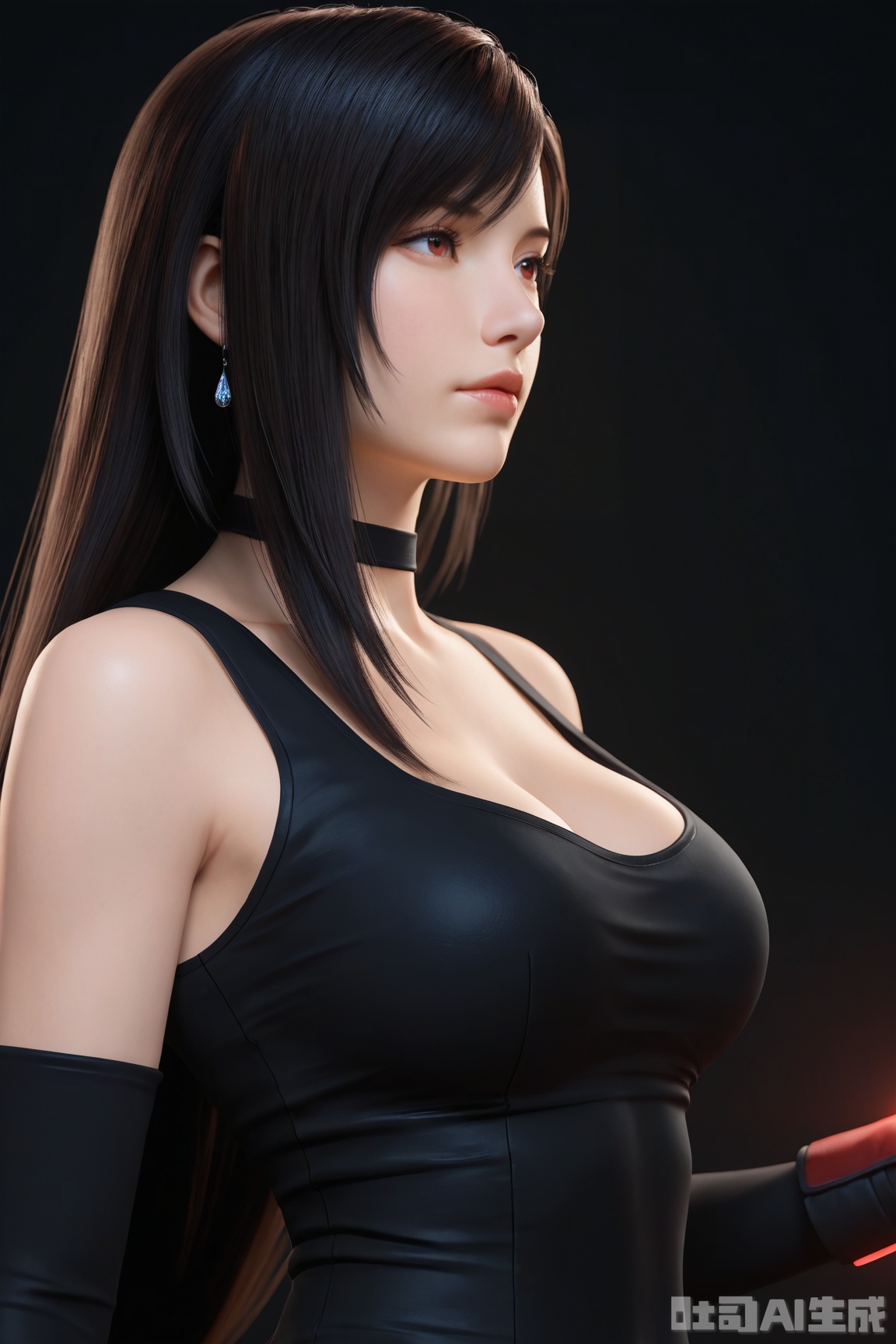 figure,  realistic,  emit light on Tensor.Art