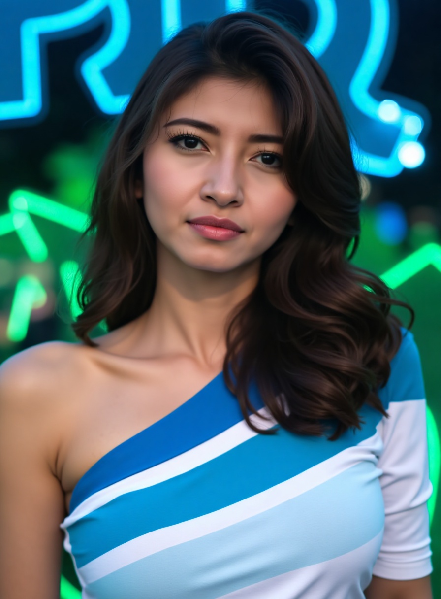 This is a high-quality,  wide close shot,  professional photograph of AyaB on Tensor.Art