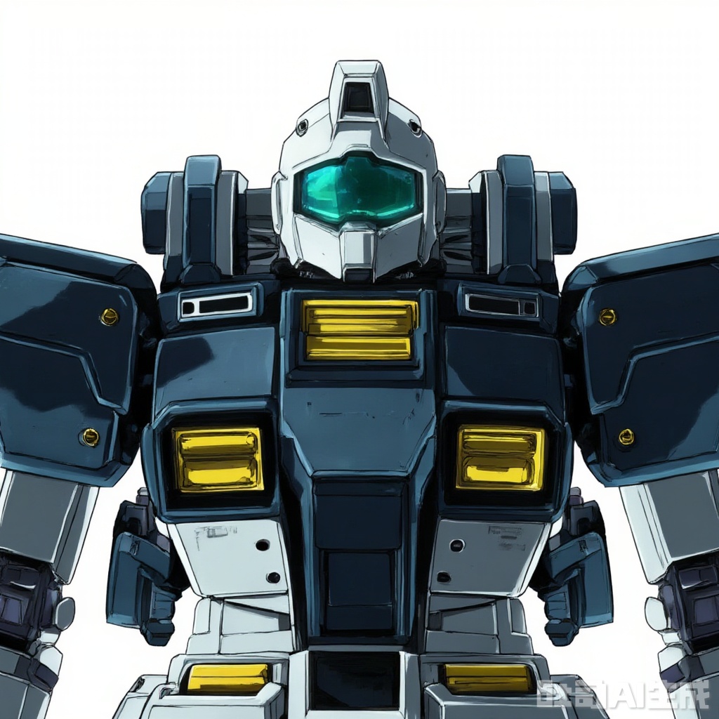 masterpiece, best quality,solo,((white background:1.2)),simple background,
looking at viewer,,full_armor,superrobet,Gundam,machinery,no_humans,glowing,robot,mecha,science_fiction,strong contrast,mechanical buddy universe,RGM_79(tb_VER)