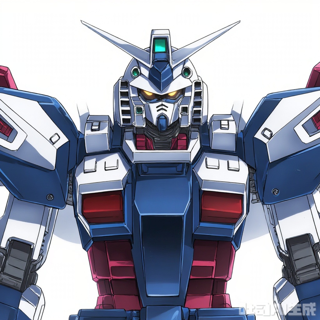 masterpiece, best quality,solo,((white background:1.2)),simple background,
looking at viewer,,full_armor,superrobet,Gundam,machinery,no_humans,glowing,robot,mecha,science_fiction,strong contrast,mechanical buddy universe,RX_78(tb_VER)
