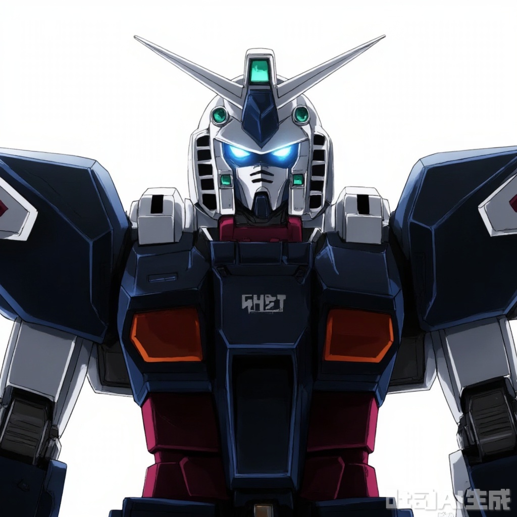 masterpiece, best quality,solo,((white background:1.2)),simple background,
looking at viewer,,full_armor,superrobet,Gundam,machinery,no_humans,glowing,robot,mecha,science_fiction,strong contrast,mechanical buddy universe,RX_78(tb_VER)