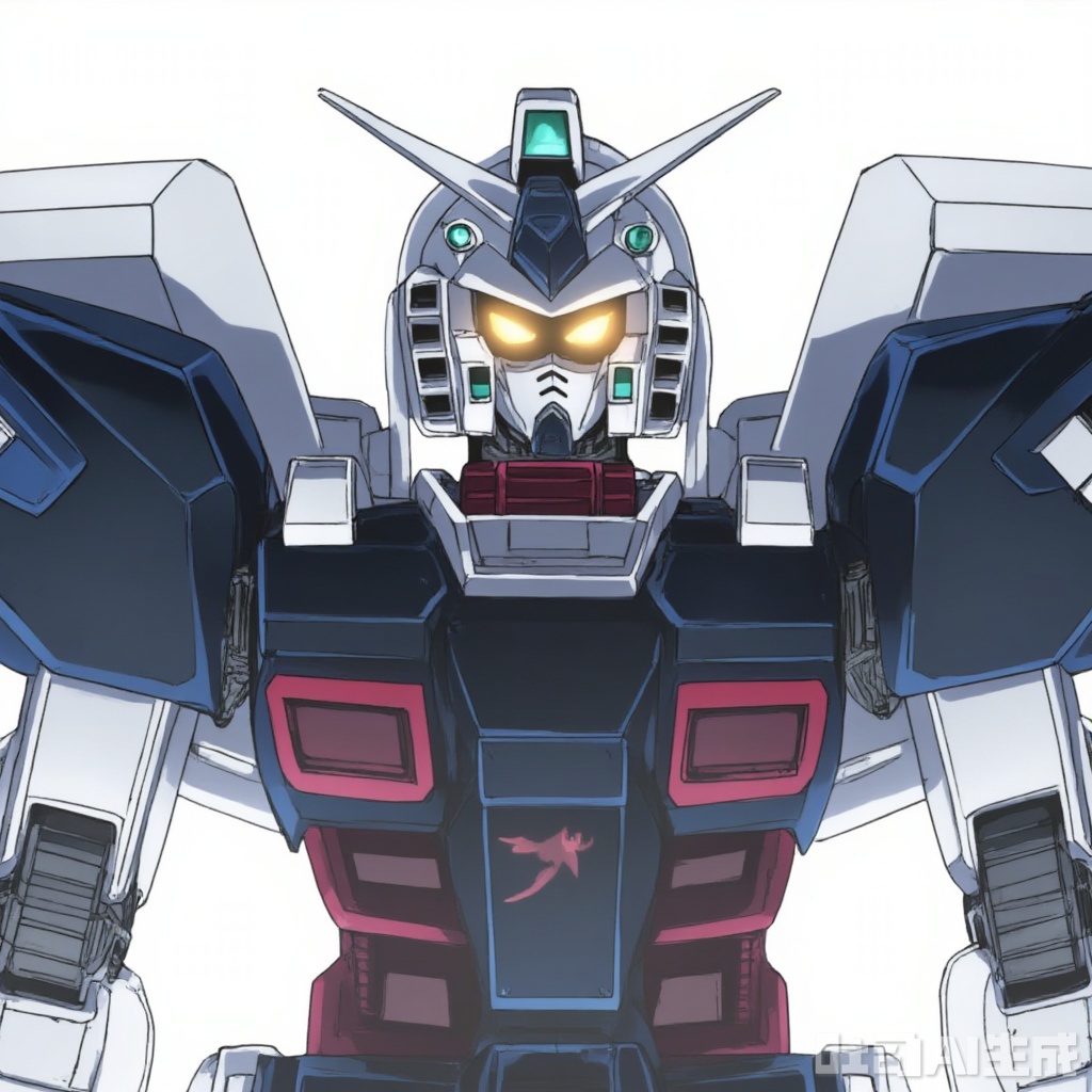 masterpiece, best quality,solo,((white background:1.2)),simple background,
looking at viewer,,full_armor,superrobet,Gundam,machinery,no_humans,glowing,robot,mecha,science_fiction,strong contrast,mechanical buddy universe,RX_78(tb_VER)