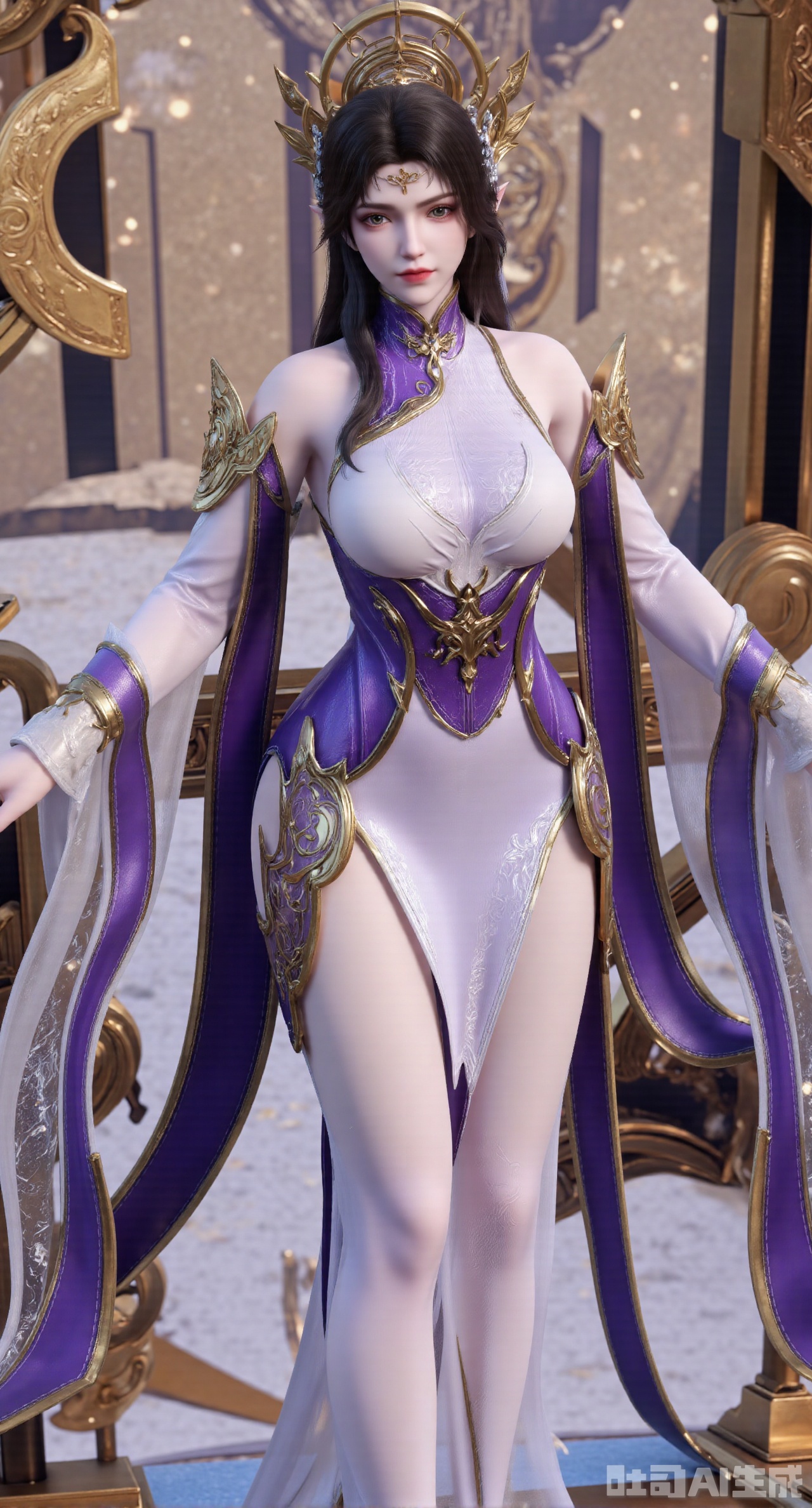 (masterpiece,best quality:1.23),PVC anime figure of elegant female character, wearing intricate costume, transparent crystal base, shallow depth-of-field, bokeh background, soft cinematic lighting, photorealistic rendering,(huge breasts, full breasts:2.68),Xhanfududou,Xsongzhihanfu,Xlujiajia,Xyanqingfei,XfuqingyunY,Xtangqixiongshanqun,Xfeitianhanfu,Xqinghannu,XmeijiX2,XmeijiX,XlingyuyxiuX2,XlingyuyxiuX,Xjianglishenwang,Xjianglishenwang2,XPVCshouban,Xyuanyao,Xxuanyi