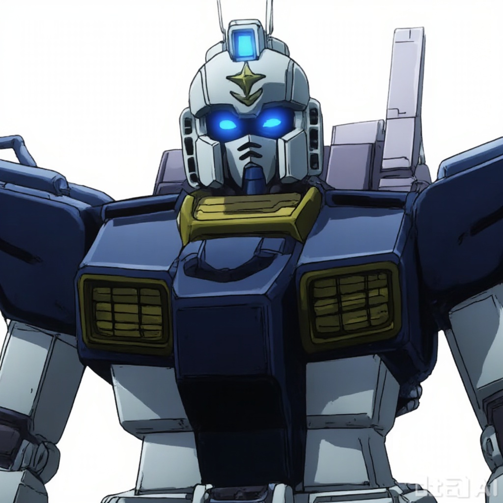 masterpiece, best quality,solo,((white background:1.2)),simple background,
looking at viewer,full_armor,superrobet,Gundam,machinery,no_humans,glowing,robot,mecha,science_fiction,strong contrast,mechanical buddy universe,RGM_79(tb_VER)