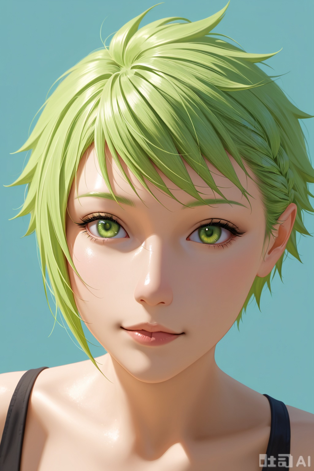 A realistic style photo, reina prowler,1girl