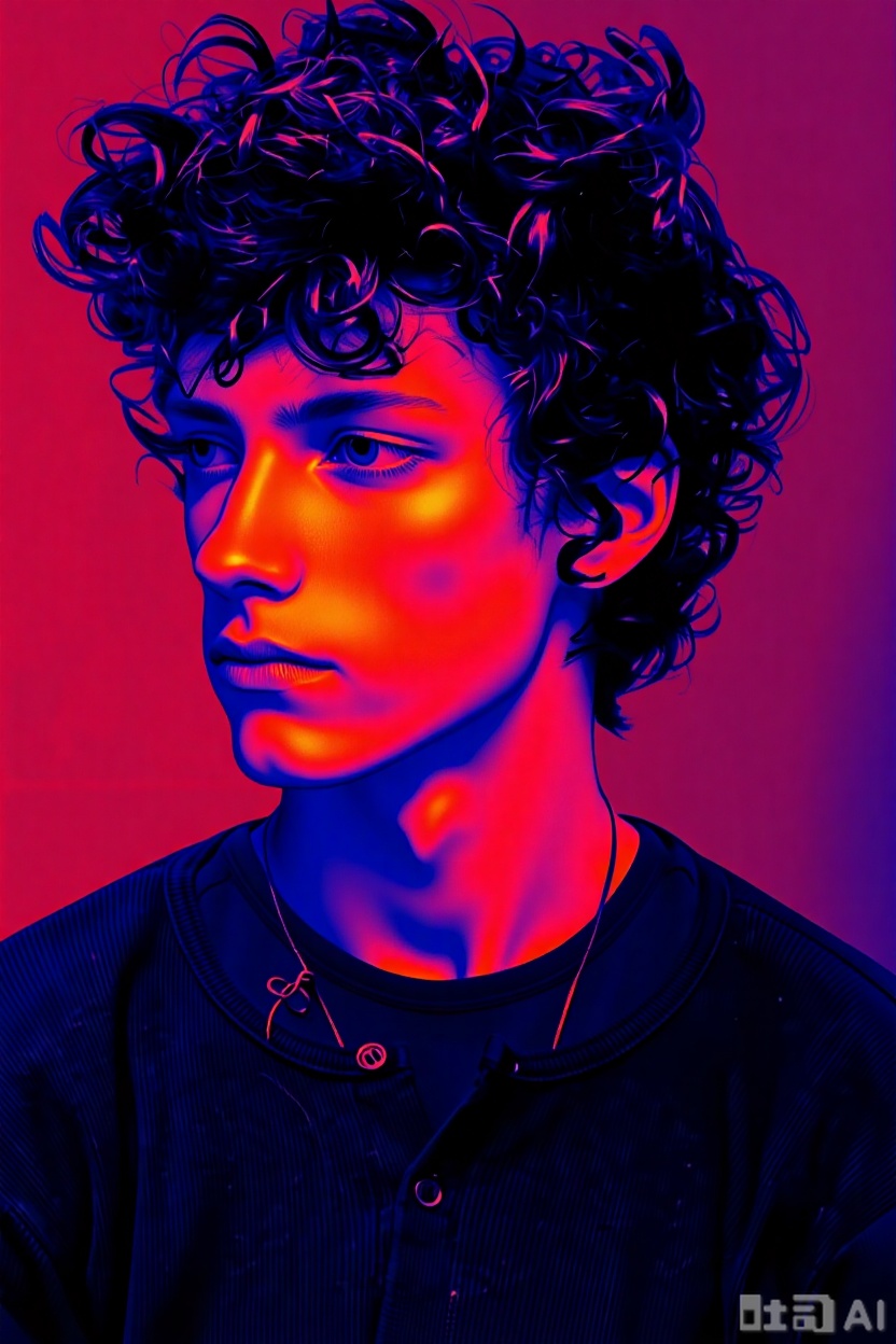 Convert the image into an artistic style of reverse colors