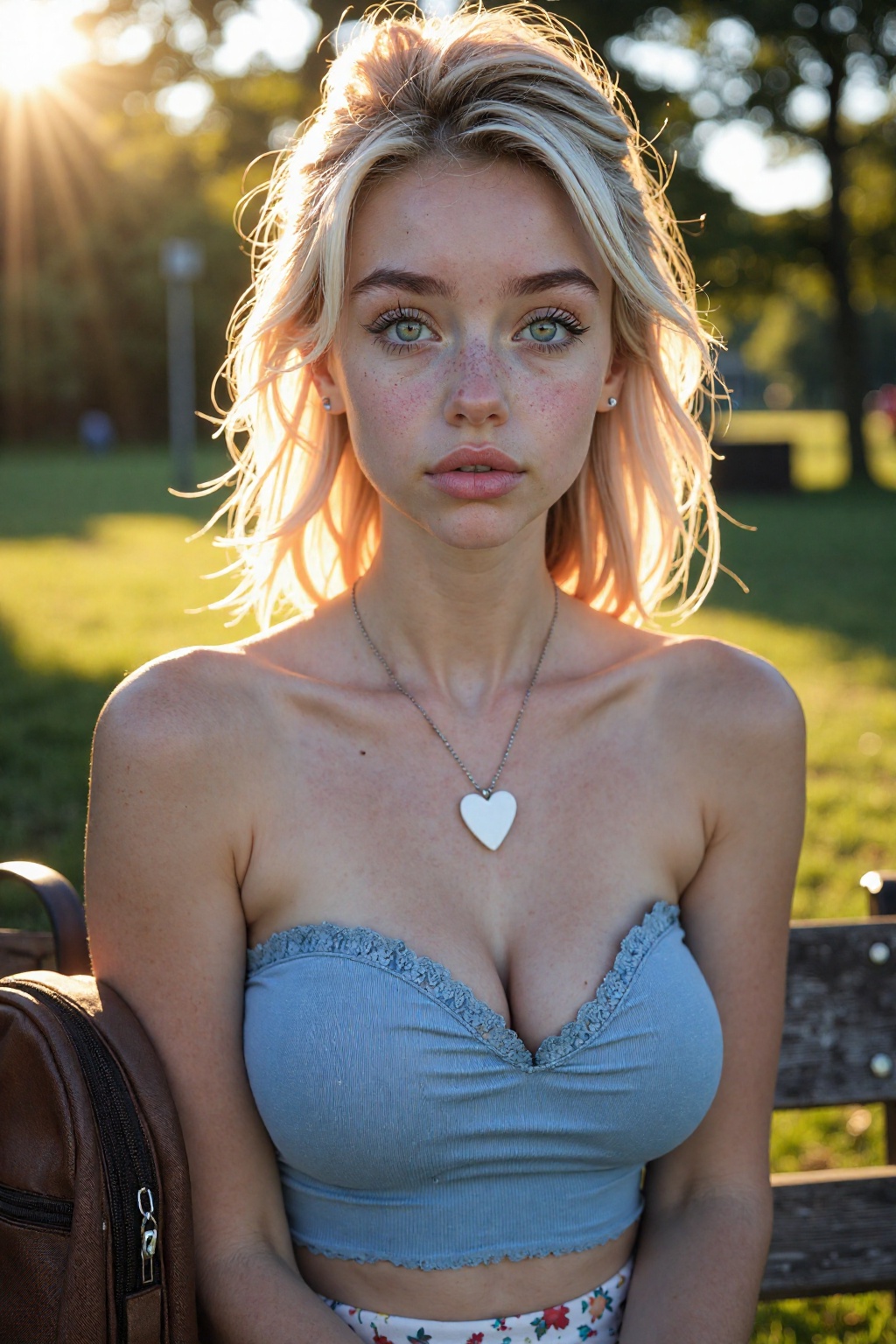 A professional photography portrait. A cute Scandinavian teenager,  light_blue eyes,  very pale skin on Tensor.Art