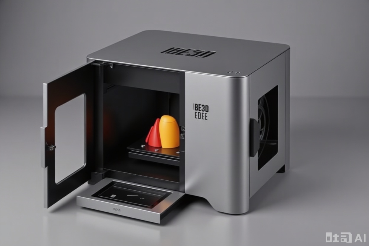 Convert line drawing into rendering image, gray metal material