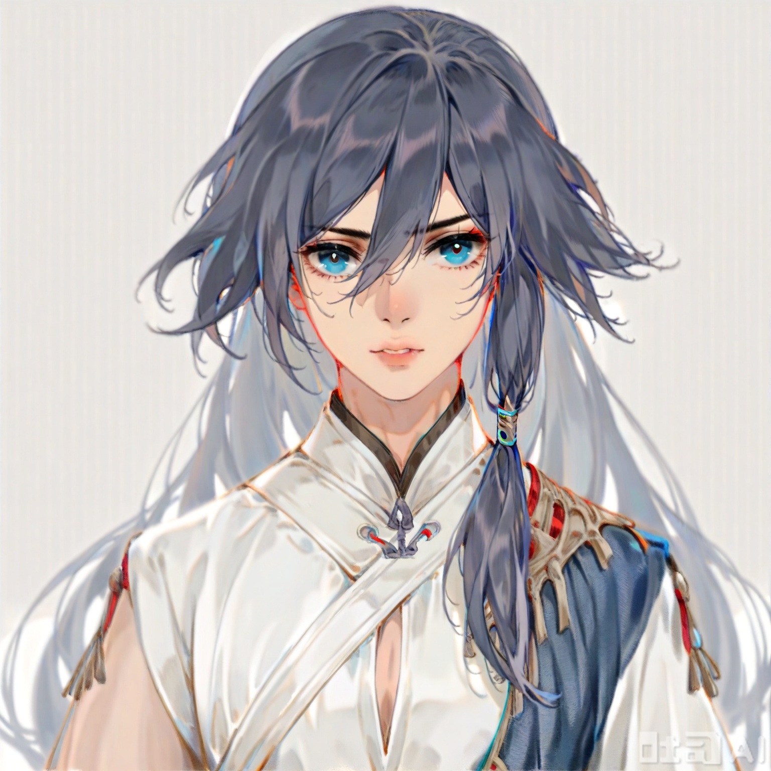 masterpiece, best quality,solo,((white background:1.2)),simple background,
looking at viewer,yichuiwuyue_STYLE,artist:yichuiwuyue,fu_hua