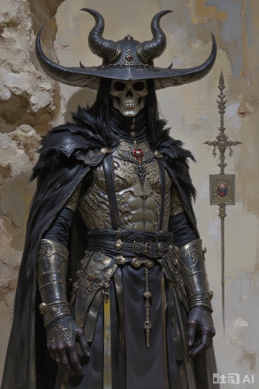 Close-up of fashionable chaos acolyte, grimdark fantasy concept art, creepy, eerie