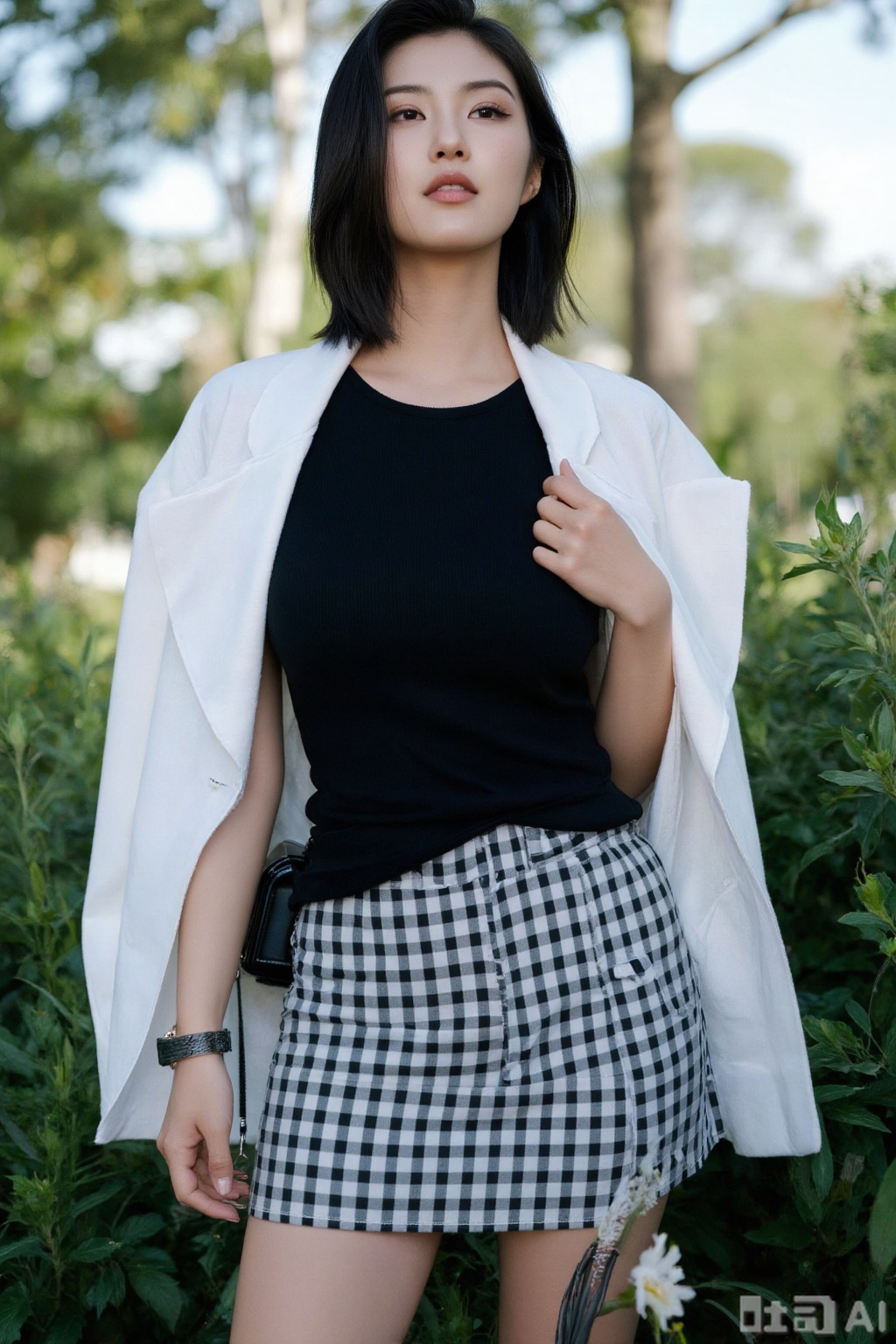plns,cher, A young woman. The style is fresh,