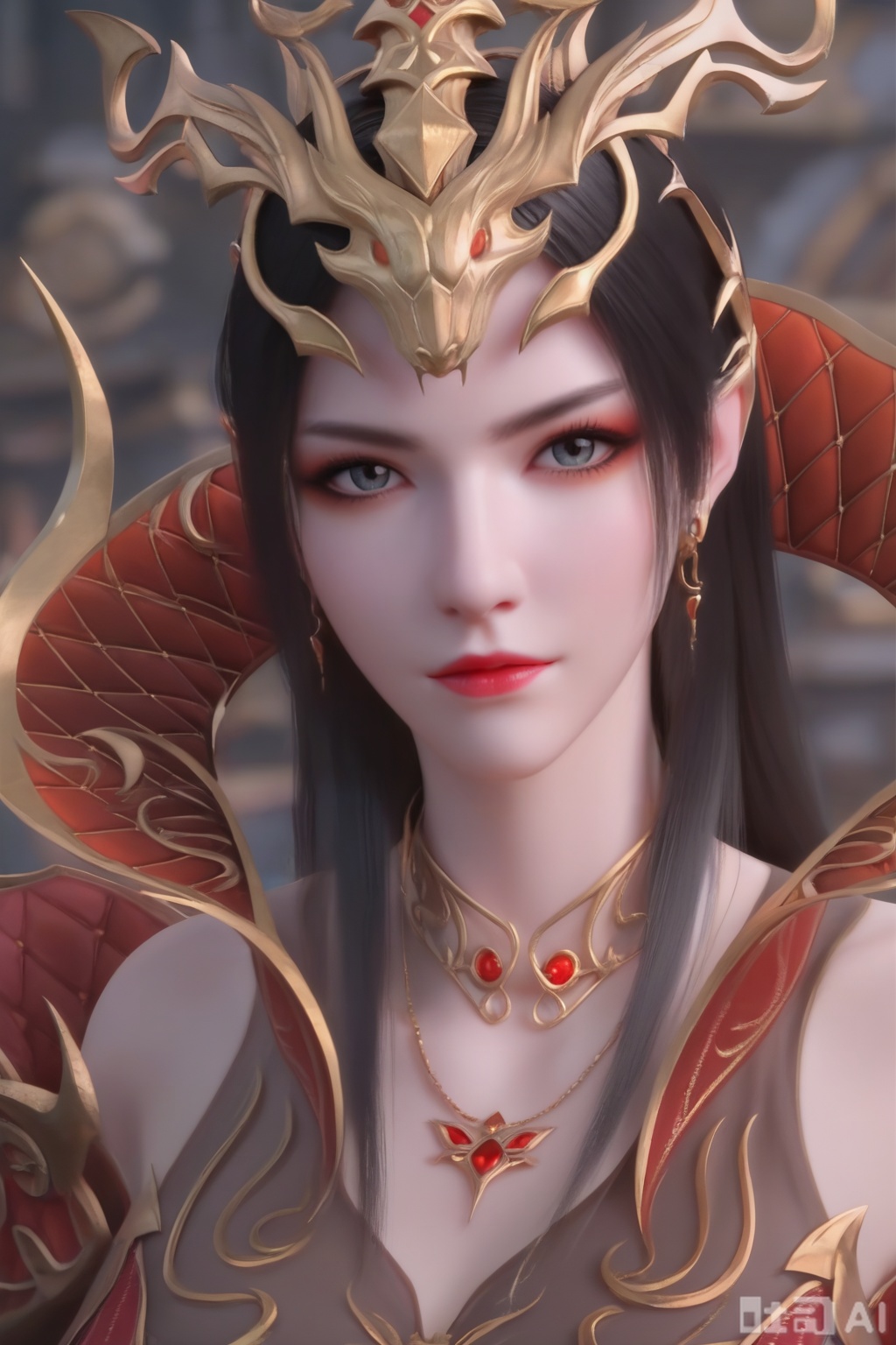 score_9_up,score_8_up,score_7_up,(Masterpiece, Best Quality, High Resolution, 8K Raw),absurdres,highres,Expressiveh,
1girl,solo,looking at viewer,black hair,hair ornament,jewelry,earrings,