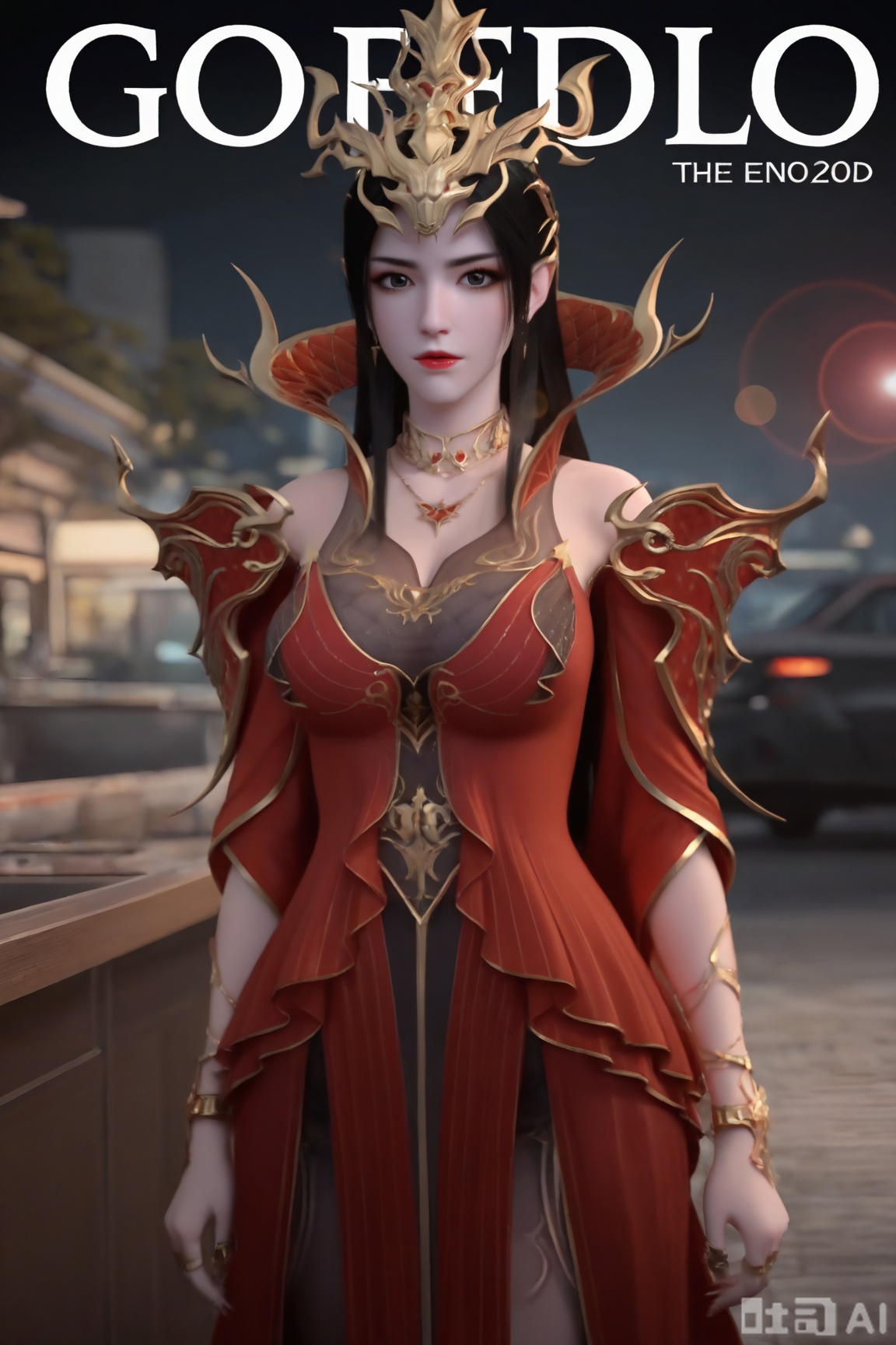 1girl, solo, long hair, looking at viewer, black eyes, black hair, hair ornament, dress,  jewelry, 
Fashion magazine cover, 8K HD, photography,cleavage
masterpiece, 8k, hd, amazing quality, best quality, high resolution, goldenfieldszho, newest, very aesthetic, ultra-detailed, absurdres, perfect lighting, volumetric lighting, (dark lighting), shadowing, (good shadowing), depth of field, lens flare, scenery, amazing aesthetics, cinematic lighting, cinematic, shading, (good shading), counter_shading, ,handsome,interesting,good colors, bright skin,Semi_Realistic, 