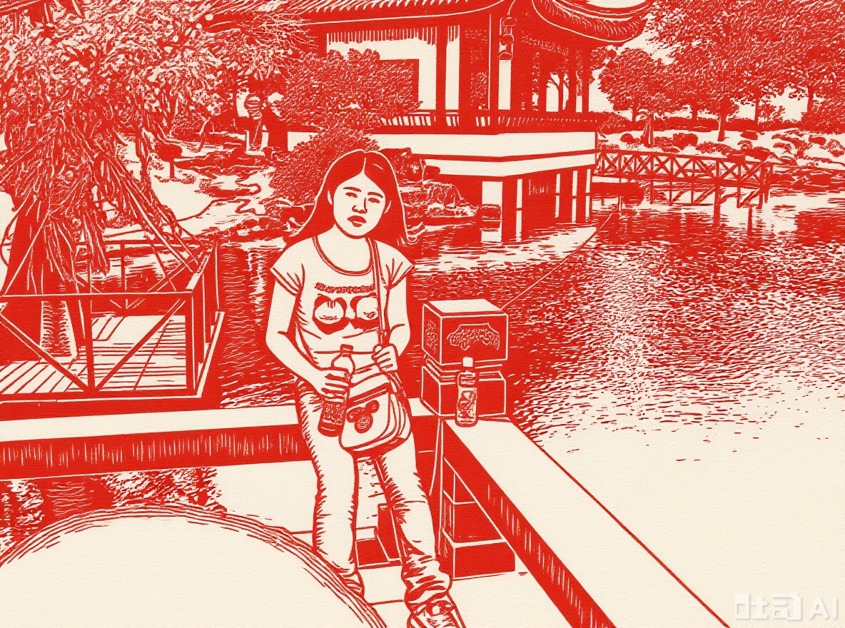 Generate paper-cut style