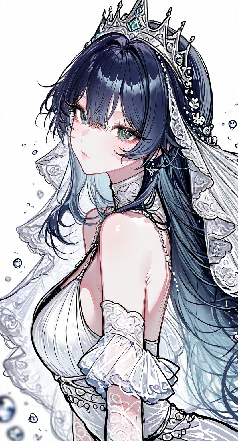 1girl,  solo,  long hair on Tensor.Art