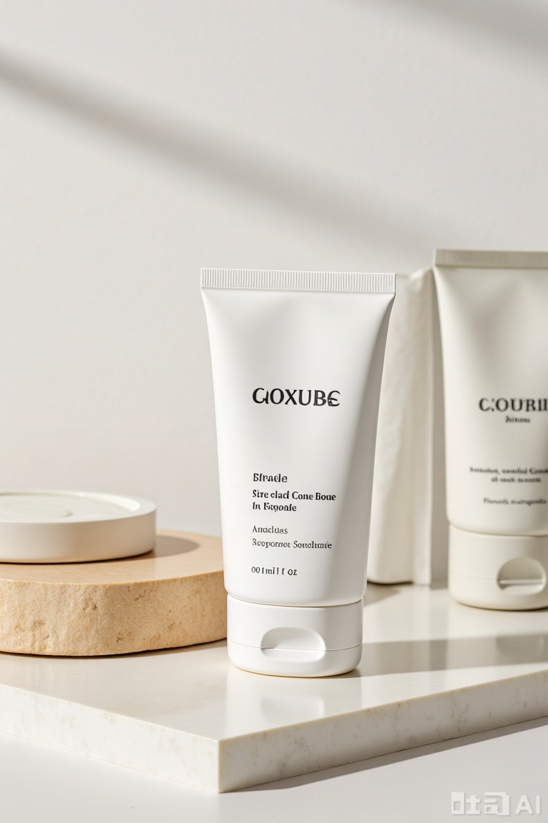"E-commerce, cosmetic scene