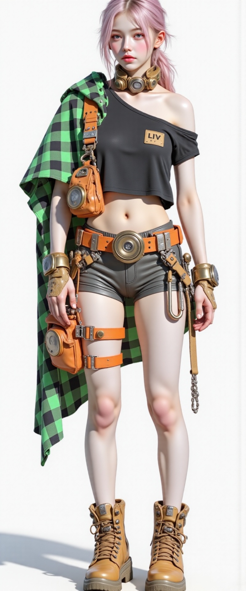 functional fashion,  industrial chic,  minimal but refined on Tensor.Art