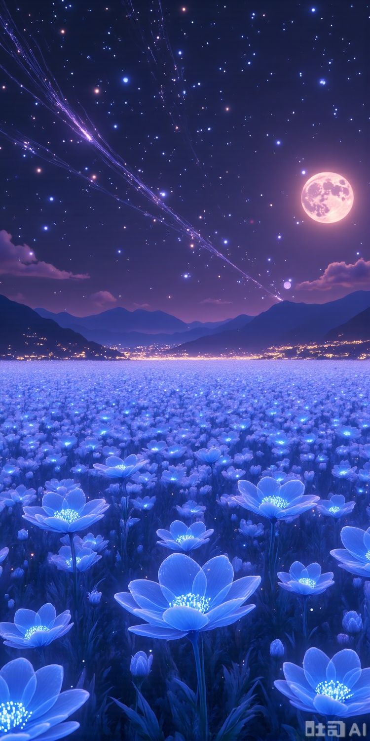 花海背景 by 悟念 on Tensor.Art
