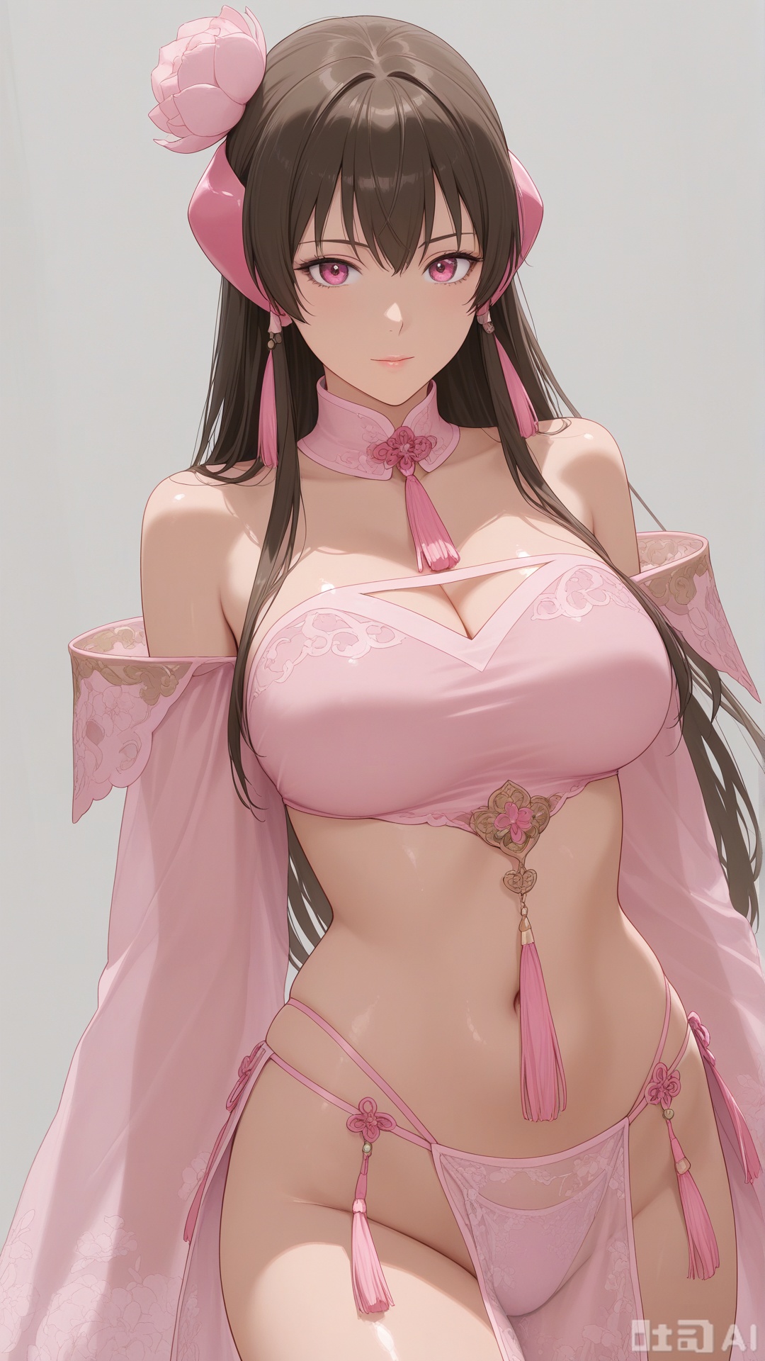 anime,  1woman,  ornament on Tensor.Art