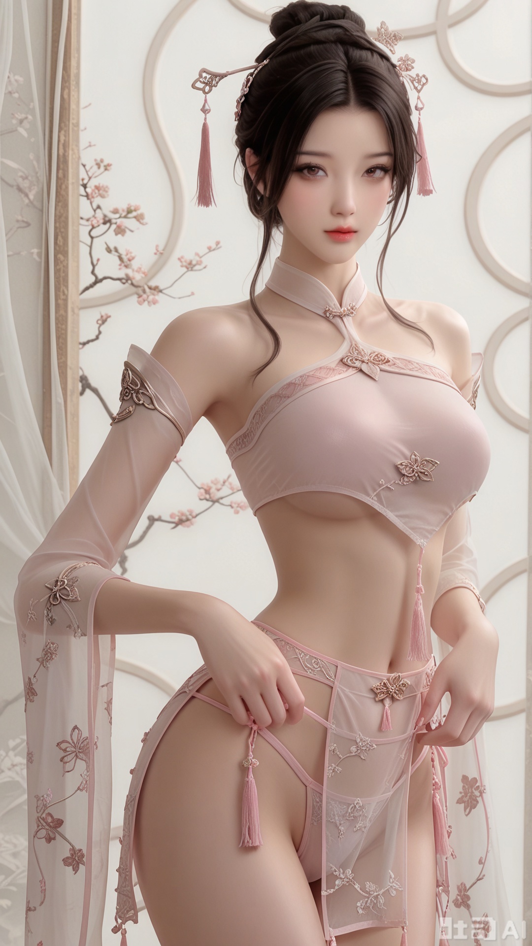 1woman,  ornament,  solo on Tensor.Art