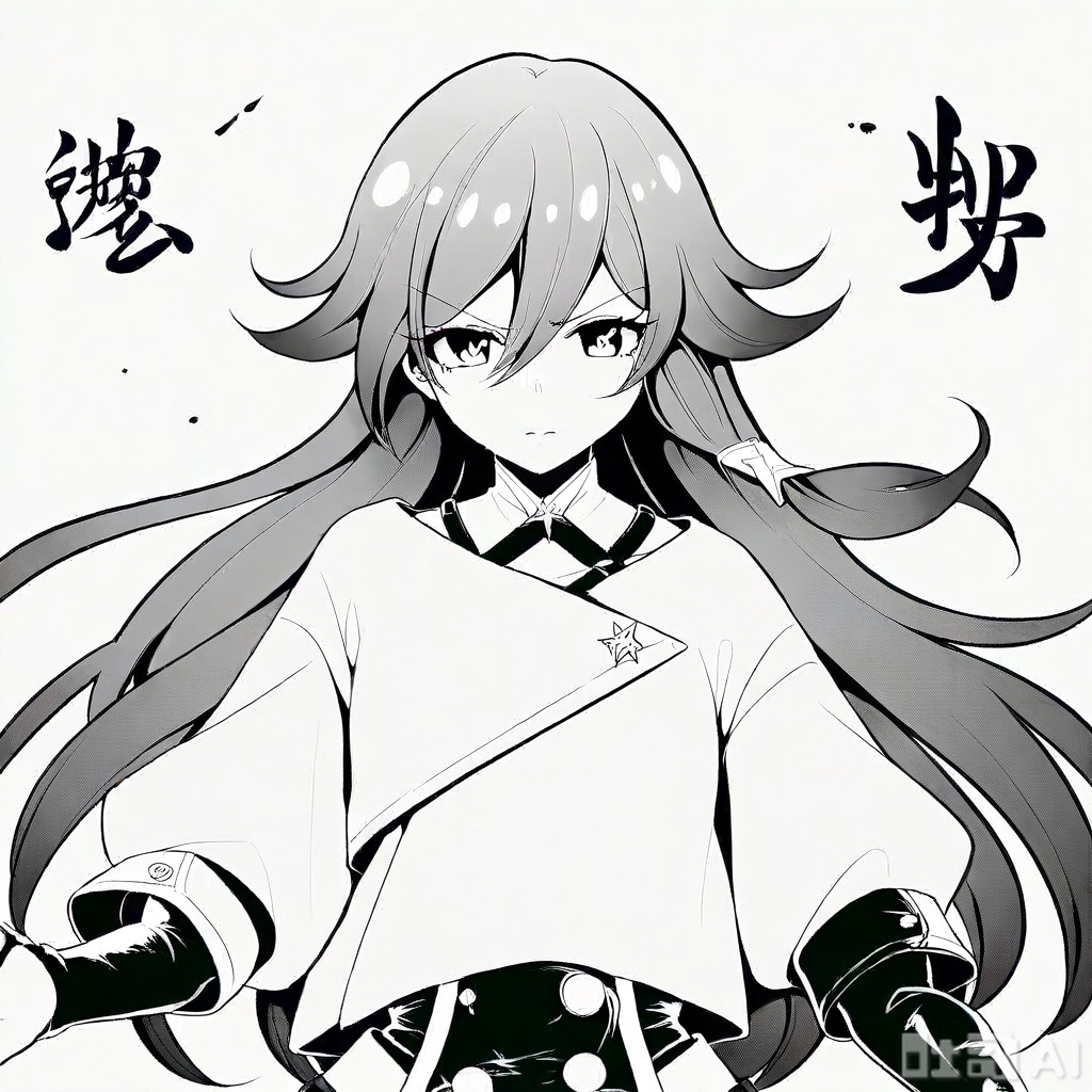 masterpiece, best quality,solo,((white background:1.2)),simple background,
looking at viewer,fu_hua,l,manga_ver,monochrome,greyscale