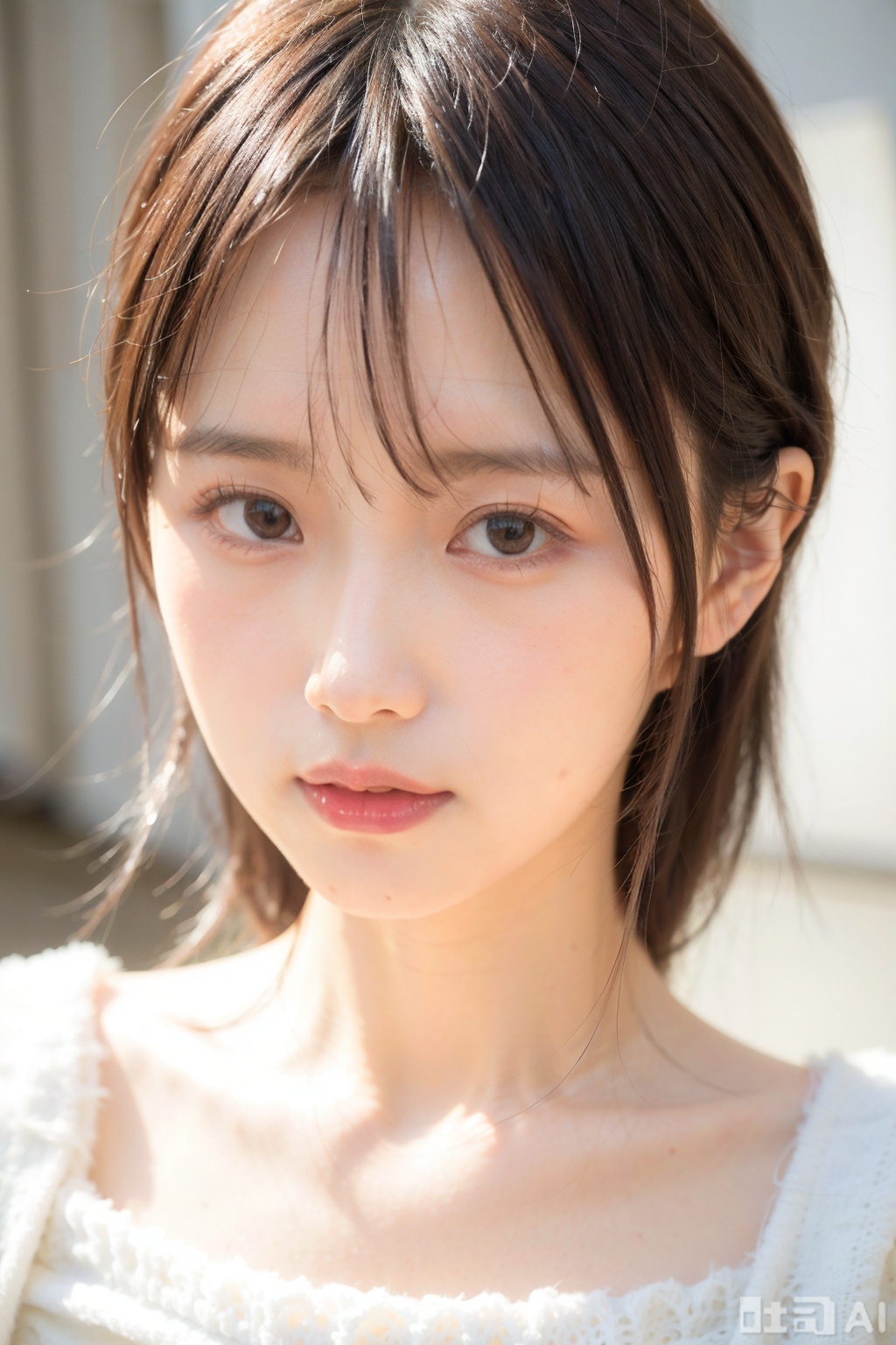 1girl,portrait,hime cut