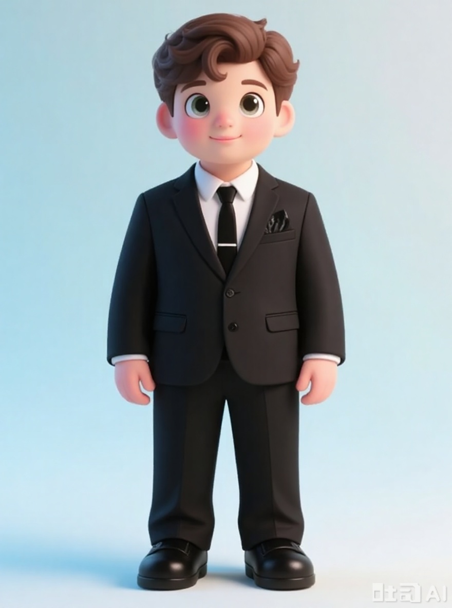 Transform the image into a cute doll style