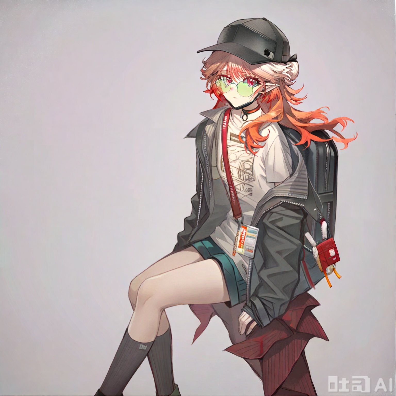 masterpiece, best quality,solo,((white background:1.2)),simple background,
looking at viewer,Haruka(arknights),long hair,bangs,red eyes,pink eyes,hair between eyes,white hair,multicolored hair,gradient hair,red hair,pink hair,gradient hair,orange hair
