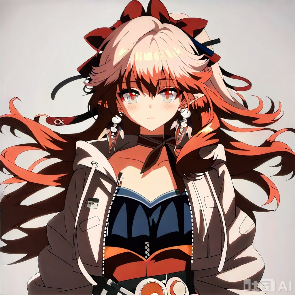 masterpiece, best quality,solo,((white background:1.2)),simple background,
looking at viewer,Haruka(arknights),long hair,bangs,red eyes,pink eyes,hair between eyes,white hair,multicolored hair,gradient hair,red hair,pink hair,gradient hair,orange hair
