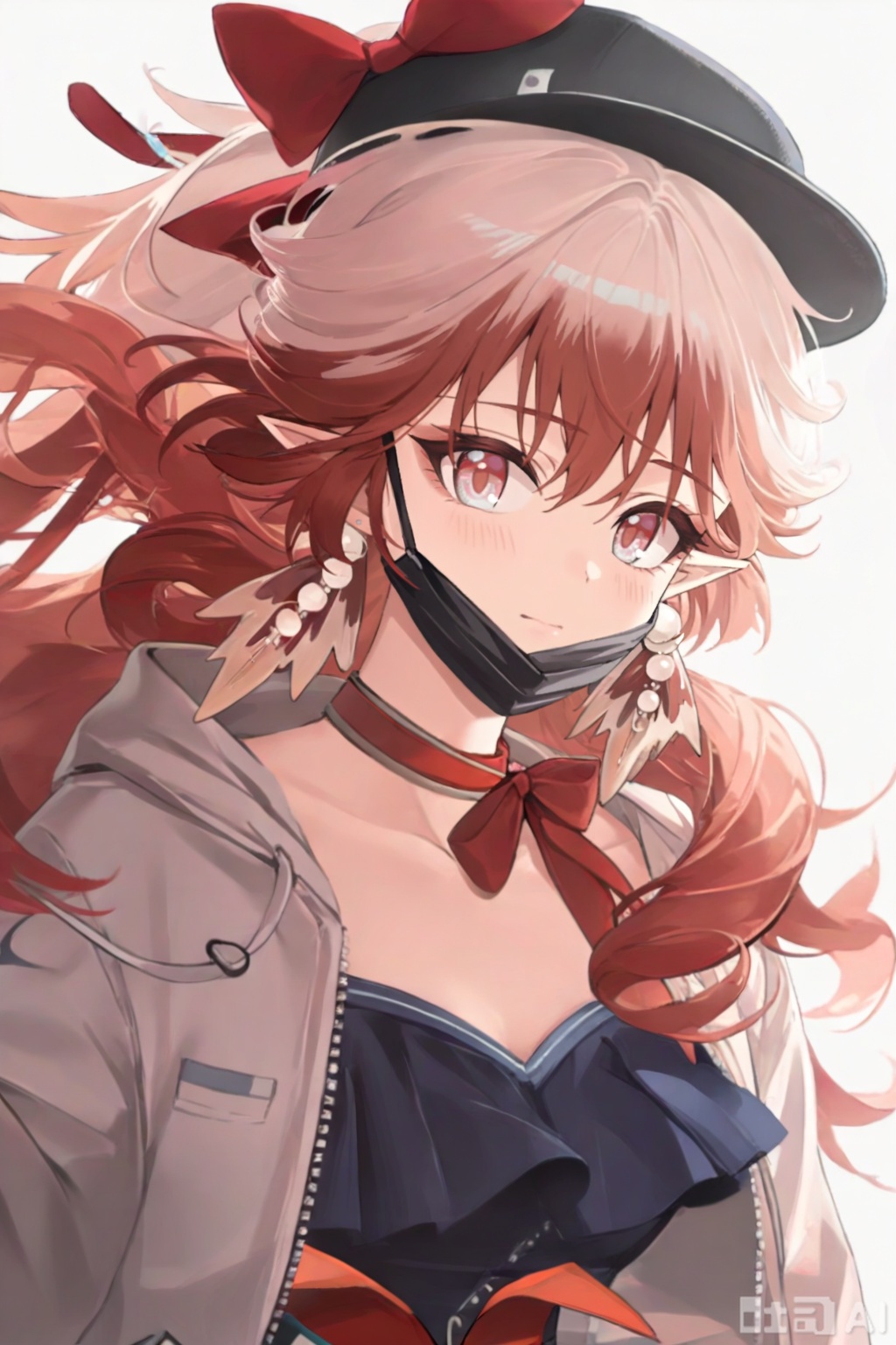 masterpiece, best quality,solo,((white background:1.2)),simple background,
looking at viewer,Haruka(arknights),long hair,bangs,red eyes,pink eyes,hair between eyes,white hair,multicolored hair,gradient hair,red hair,pink hair,gradient hair,orange hair
