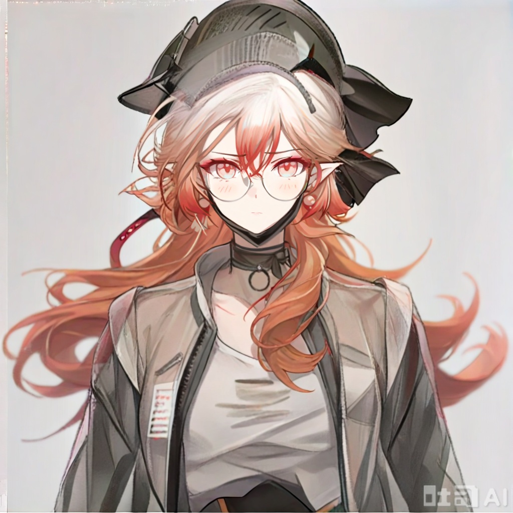 masterpiece, best quality,solo,((white background:1.2)),simple background,
looking at viewer,Haruka(arknights),long hair,bangs,red eyes,pink eyes,hair between eyes,white hair,multicolored hair,gradient hair,red hair,pink hair,gradient hair,orange hair
