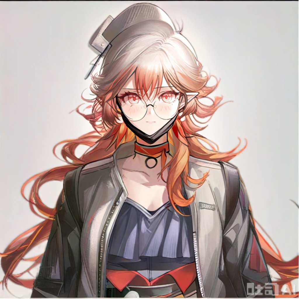 masterpiece, best quality,solo,((white background:1.2)),simple background,
looking at viewer,Haruka(arknights),long hair,bangs,red eyes,pink eyes,hair between eyes,white hair,multicolored hair,gradient hair,red hair,pink hair,gradient hair,orange hair
