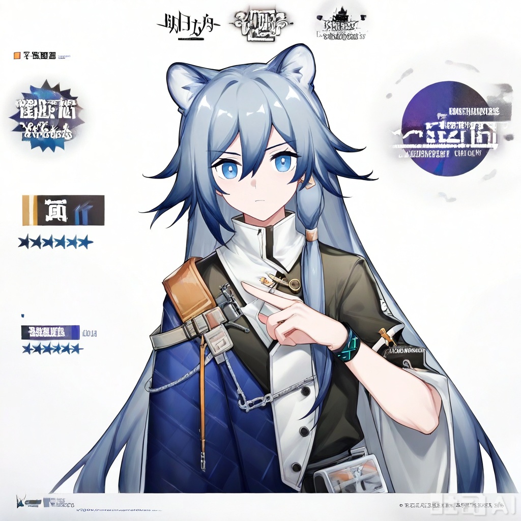 masterpiece, best quality,solo,((white background:1.2)),simple background,
looking at viewer,,fu_hua,game_cg_style,arknights_style,logo,pose,official alternate costume,character name,chinese text,copyright name,