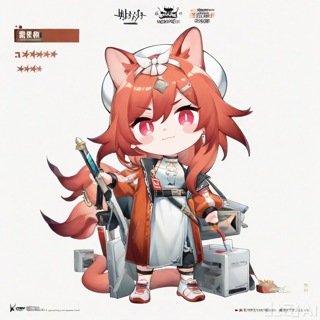 masterpiece, best quality,solo,((white background:1.2)),simple background,
looking at viewer,,fu_hua,game_cg_style,arknights_style,logo,pose,official alternate costume,character name,chinese text,copyright name,
