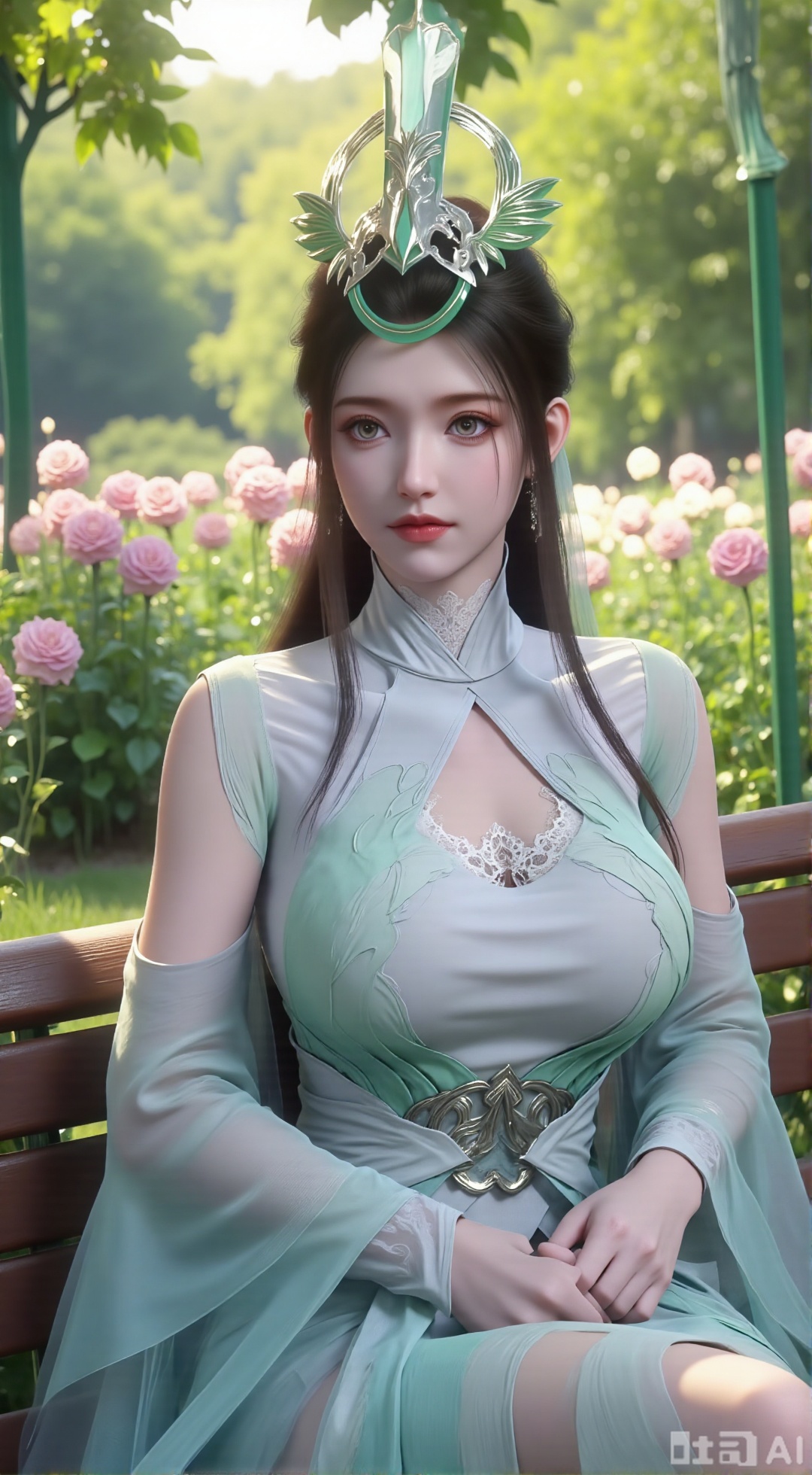  (masterpiece, best quality:1.2),A beauty ,(dress). Leaning on a garden bench filled with macaron - colored flowers,.Sunlight filters through the leaves onto her face, creating a lazy and gentle atmosphere, and her skirt sways softly in the breeze. 8K resolution, detailed texture of knitted fabric, lustrous pearl texture, vivid flower colors, soft natural light, Instagram - style filter texture.,(huge breasts:2.99),(full breasts:2.99),,XyunxiaoYH3,,XbaifengsongyuYH,Xbigbreasts,Xxuenvxuedi,XyanqingfeiX,Xloubeidress,XyinyueX3,Xxihechengzhu,Xyunwangshuchengzhu,Xxinghuanwang01,XlujiajiaYH,Xxinghuanwang001