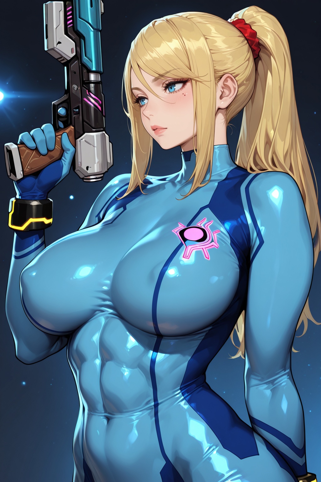 ............ 1girl,  samus aran,  long hair on Tensor.Art