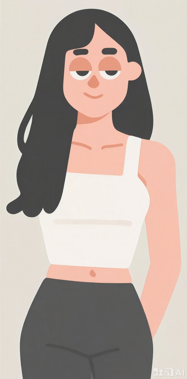 Convert the image into a fun and flat style