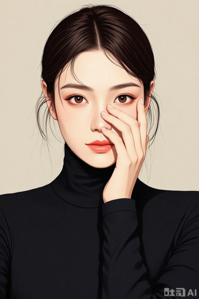 Convert the image into a Korean comic style