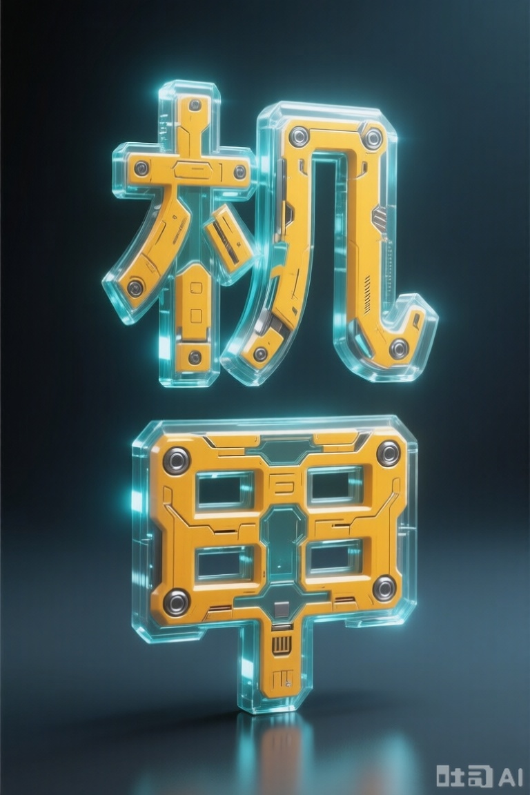 机甲文字文字"机甲",